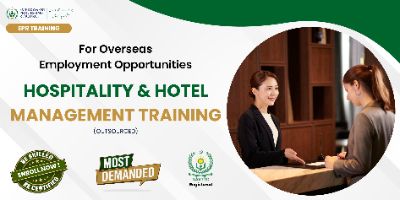 Hospitality & Hotel Management Training